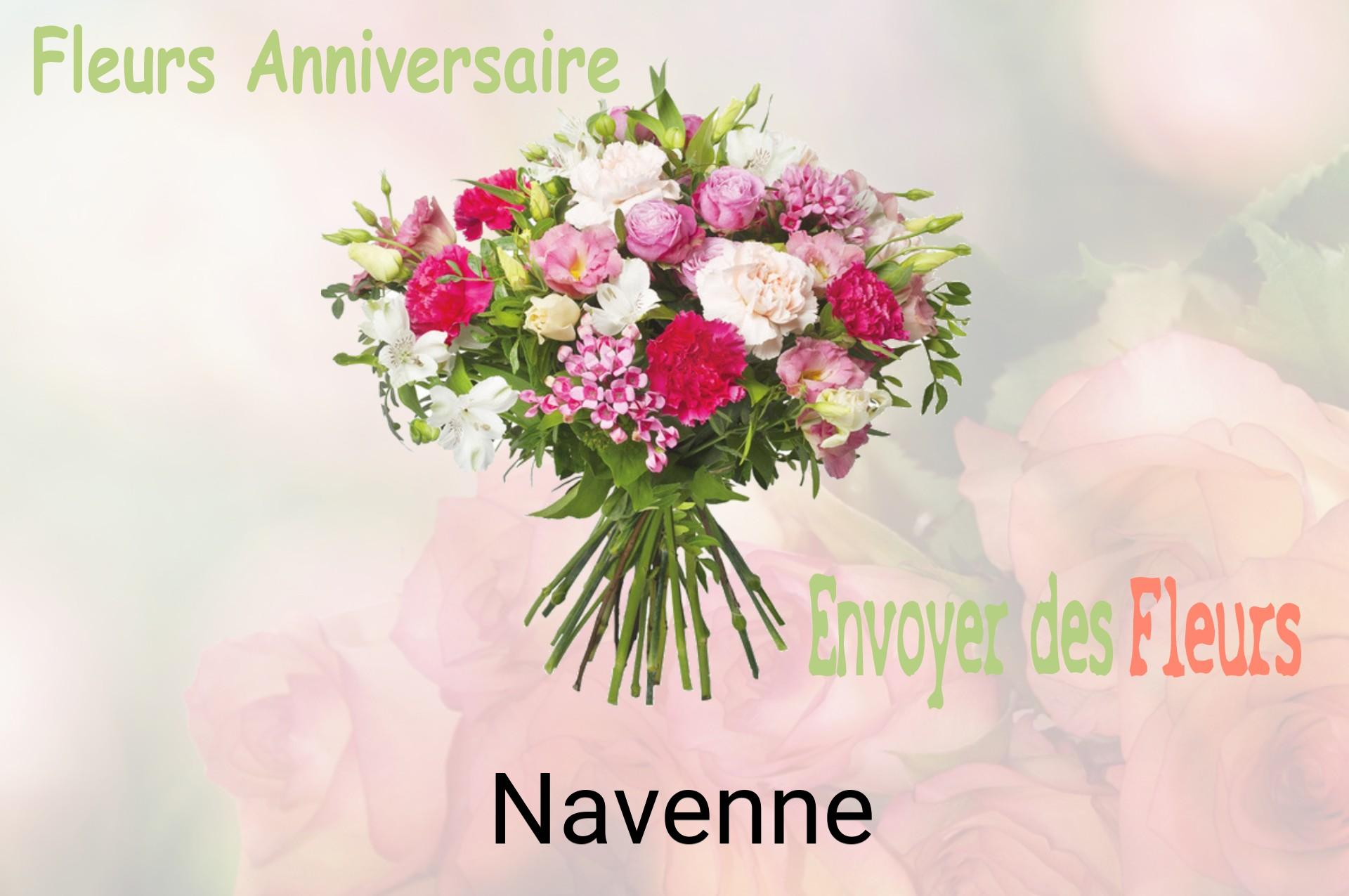 Bouquet de fleurs d’anniversaire livré à Navenne